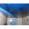 Мини-фото: Двухуровневый натяжной потолок синий
