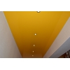 Мини-фото: Глянцевый натяжной потолок желтый