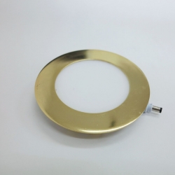 LED-панель круглая Лайт 6W (120 мм, золотая) фото №4