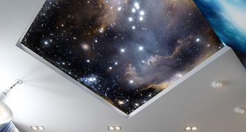 Натяжные потолки звездное небо фотография