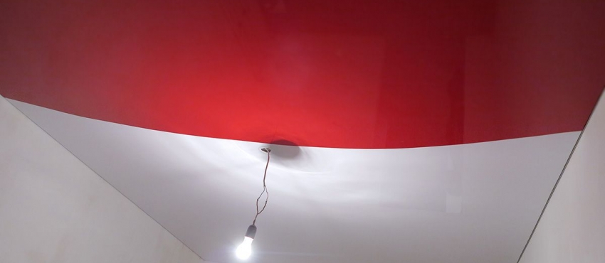 Глянец со спайкой MSD натяжной потолок