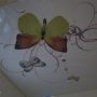 Фотопечать «Бабочка» MSD натяжной потолок мини фото №3