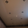 Бежевый глянцевый MSD натяжной потолок мини фото №2