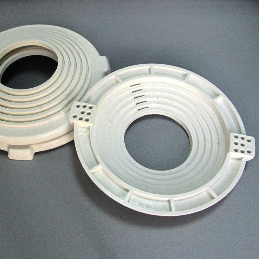Платформа для светильника круглая белая (60-125 мм)